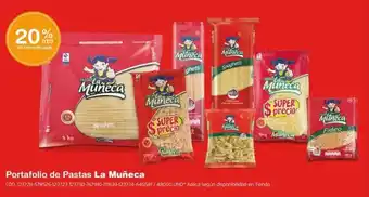 Makro Portafolio de Pastas La Muñeca oferta