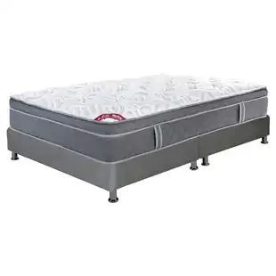 Alkomprar Colchón SPRING Doble Infinite Suave 140 x 190 cm + Base Cama Dividida oferta