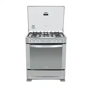 Alkomprar Estufa de Piso MABE 5 Puestos Gas Natural EMC7680NFX0 Plateado oferta