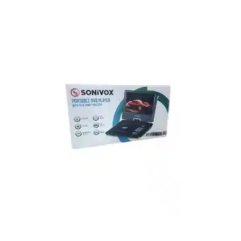 Falabella Dvd portatil Sonivox vs-tv546 tv 9" tdt lcd usb sd oferta