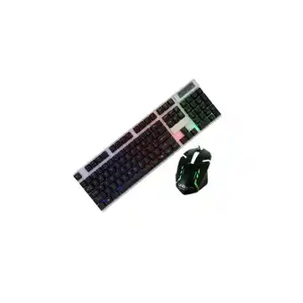 Falabella Combo mouse y teclado gamer rgb Unitec oferta