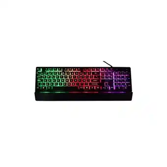 Falabella Teclado pc dn-d502 gamer usb luz led rgb multicolo oferta