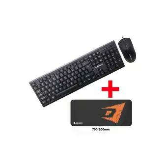 Falabella Combo teclado y mouse km160 y pad mouse mp70 oferta