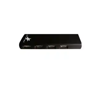 Falabella Hub 4 puertos star tec st-hu-21 2.0 negro oferta