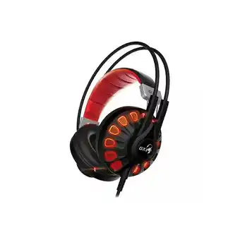 Falabella Audífono diadema gamer genius hs-g680 usb negro/ro oferta