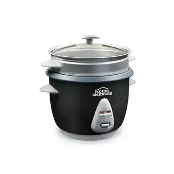 Falabella Olla arrocera Home Elements 1.8 lt vaporera negro oferta