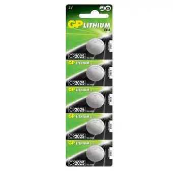 Falabella Pilas Lithium Gp Cr2025 3v Set X 5 Unidades oferta