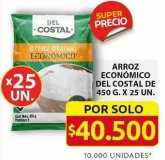 Ara ARROZ ECONÓMICO DEL COSTAL DE 450 G. X 25UN oferta