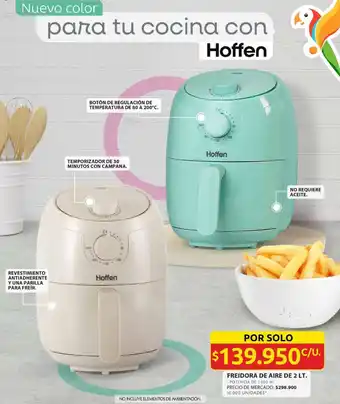 Ara HOFFEN FREIDORA DE AIRE DE 2LT oferta