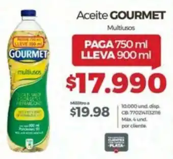 Olímpica Aceite GOURMET Multiusos oferta