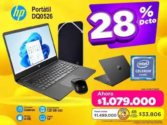 Alkomprar hp Portátil DQ0526 oferta