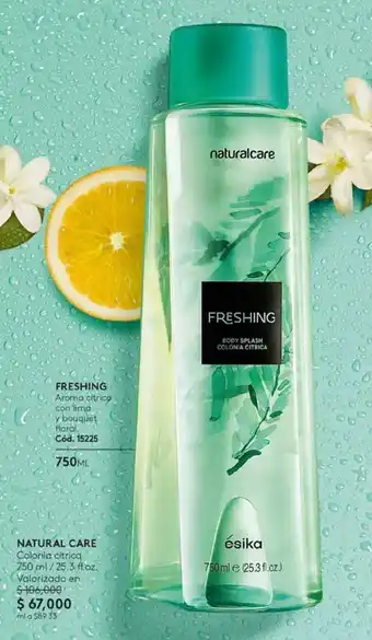 NATURALCARE Colonia citrica 750 ml/25.3 fl.oz.