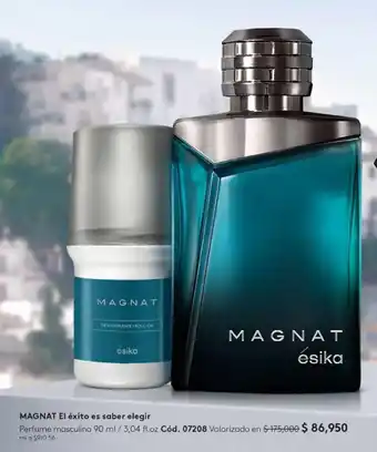 MAGNAT Perfume masculino 90 ml/3,04 fl.oz
