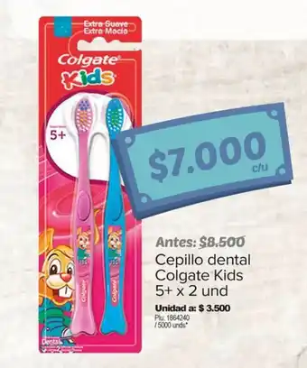 Surtimax Cepillo dental Colgate Kids 5+ x 2 und oferta