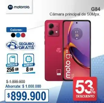 Ktronix motorola G84 256GB oferta