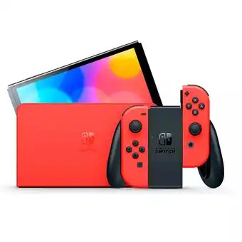 Falabella Consola Nintendo Switch OLED Edicion Mario Rojo 64GB oferta