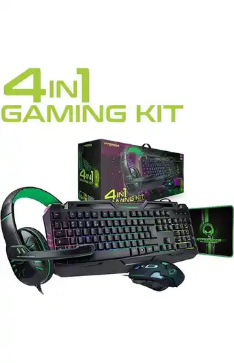 Claro Kit Teclado Mouse Audifonos Gamer HyperGea oferta