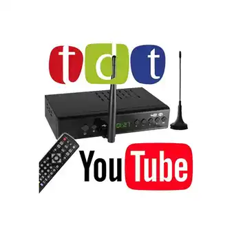 Falabella Decodificador tdt wifi youtube hd USB control remoto oferta