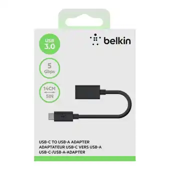 Falabella Adaptador Belkin Usb-A A Tipo C NegroBelkin oferta