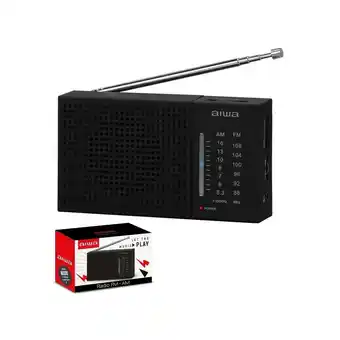 Falabella Radio aiwa 2 bandas fm/am maspilas analógico altav oferta
