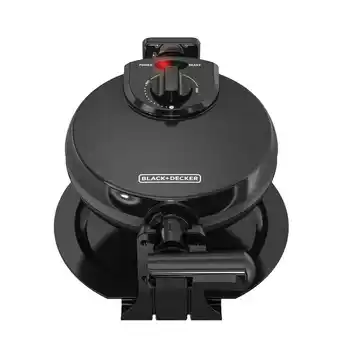 Falabella Waflera black+decker estilo belga giratoria, negro oferta