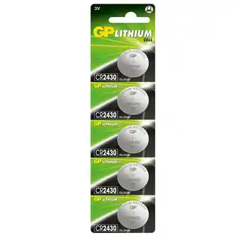 Falabella Pilas Lithium Gp Cr2430 3v Set X 5 Unidades oferta
