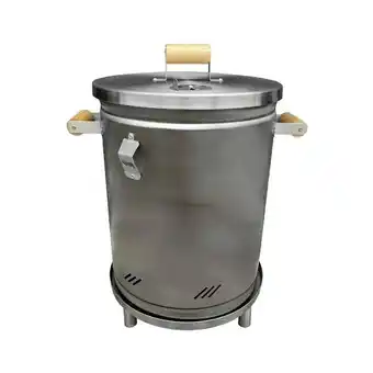 Falabella Asador Barril Ahumador Inoxidable 10 Lb. oferta
