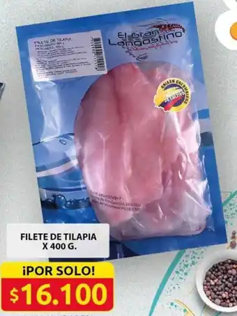 Ara FILETE DE TILAPIA x 400G oferta