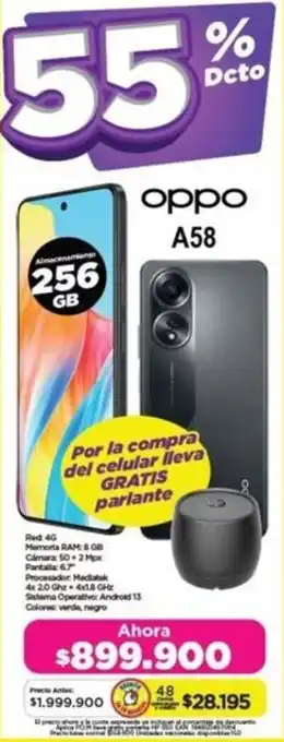 Alkomprar Oppo A58 256GB oferta