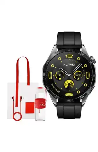 Claro Huawei Watch GT 4 46 mm + Bolsa + Botella + Cable de datos oferta