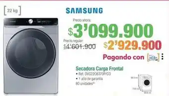 Jumbo Samsung - secadora carga frontal oferta