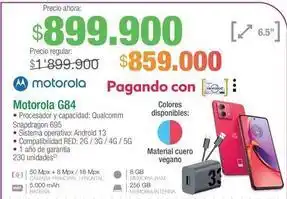 Jumbo Motorola - g84 oferta