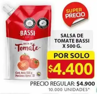 Ara SALSA DE TOMATE BASSI X 500G oferta
