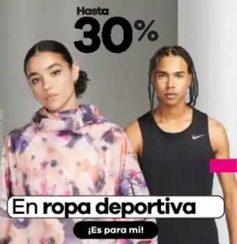 Éxito En ropa deportiva oferta