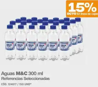 Makro Aguas M&C 300ml oferta