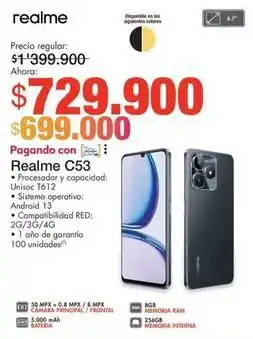 Metro Realme - c53 oferta
