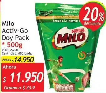 Milo Activ-Go Doy Pack 500g