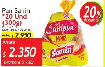 Belalcazar Pan Sanín 300g oferta