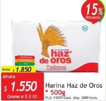 Harina Haz de Oros 500g