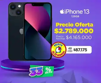 Alkomprar iPhone 13 128GB oferta