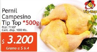 Belalcazar Pernil Campesino Tip Top 500g oferta