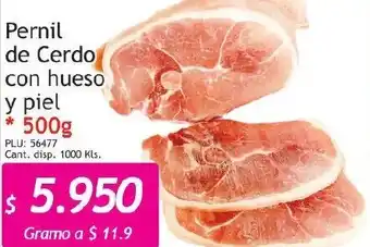 Belalcazar Pernil de Cerdo con Hueso y Piel oferta