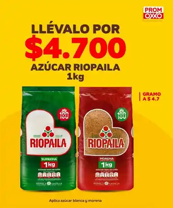 Oxxo AZÚCAR RIOPAILA 1kg oferta