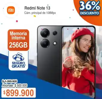 Alkosto Redmi Note 13 oferta