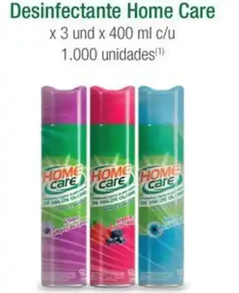 Jumbo Desinfectante Home Care x 3 und x 400ml oferta