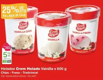 Makro Helados Crem Helado Vainilla x 600g oferta