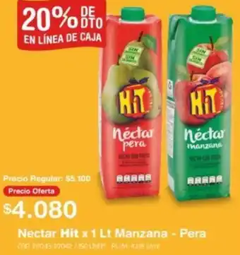 Makro Nectar Hit x 1lt Manzana - Pera oferta