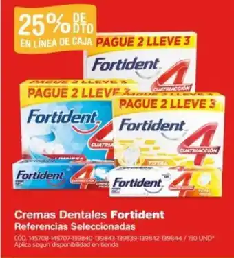 Makro Cremas Dentales Fortident oferta