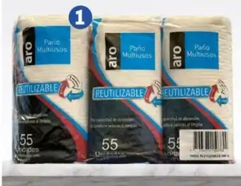 Makro Paño Aro Multiusos Reutilizable x 55 Und oferta