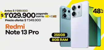 Éxito Redmi Note 13 Pro oferta